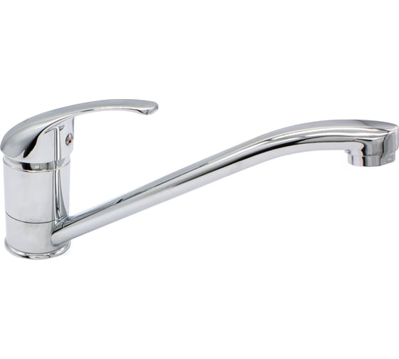 Смеситель для кухни DORON DС 2140-N, шаровый, хром, излив длинный нос, п/г 012026 1