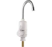 Смеситель с электронагревом для кухни Gota Rocio с высоким изливом, белый 900587-GOTA