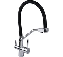 Сместитель с отдельным краном питьевой воды Гейзер Ниагара, хром 25765