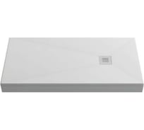 Литьевой поддон Creto Ares Essentia белый 1600x900 1-0048