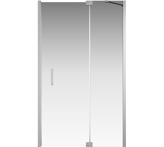 Распашная дверь Creto Tenta 1200 мм, стекло прозрачное EASY CLEAN, профиль хром, 123-WTW-120-C-CH-8 260083