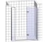 Распашная дверь Creto Tenta 1200 мм, стекло прозрачное EASY CLEAN, черный, 123-WTW-120-C-B-8 260091 3