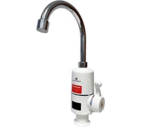 Смеситель с электронагревом для кухни Gota Rocio G900588 с высоким изливом, белый 900588-GOTA