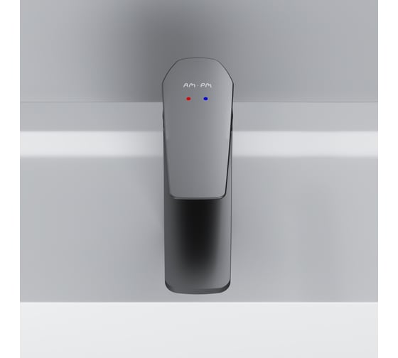 Смеситель для умывальника AM.PM Gem Plus излив 99 мм, черный F90A021B22
