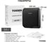 Высокоскоростная сушилка для рук TOSSEN Professional HS 1013 MB 300013 21