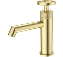 Смеситель для раковины Wonzon & Woghand брашированное золото WW-H1065-BG