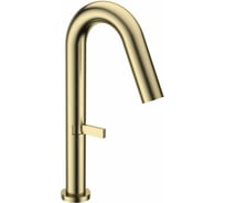 Смеситель для раковины высокий Wonzon & Woghand брашированное золото WW-6068-BG