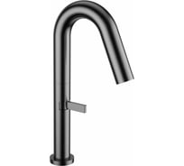 Смеситель для раковины высокий Wonzon & Woghand темный графит WW-6068-BGG