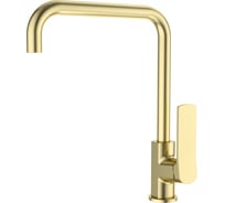 Смеситель для кухни Wonzon & Woghand брашированное золото WW-L1006-BG