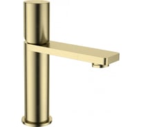 Смеситель для раковины Wonzon & Woghand брашированное золото WW-101-BG