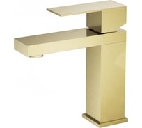 Смеситель для раковины Wonzon & Woghand брашированное золото WW-A40982-BG