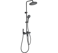 Душевая система с термостатом Wonzon & Woghand Черный матовый WW-B3094-MB