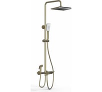 Душевая система с термостатом Wonzon & Woghand Брашированное золото WW-B3310-BG