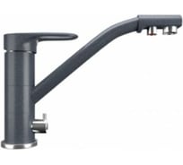 Смеситель для кухни ULGRAN U-010 цвет: антрацит U-010-343