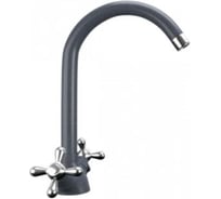 Смеситель для кухни ULGRAN U-012 цвет: антрацит U-012-343