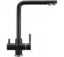 Смеситель для кухни ULGRAN U-016 цвет: ультра-черный U-016-344