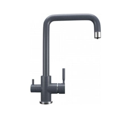 Смеситель для кухни ULGRAN U-019 цвет: антрацит U-019-343
