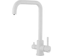 Смеситель для кухни Haiba с подключением фильтра воды, белый HB43829-8