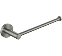 Полотенцедержатель AQUATEK AQ4119BGM ЕВРОПА шлиф. черный хром 00000139758