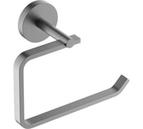 Бумагодержатель AQUATEK AQ4608BGM БЕТТА квадратный, шлиф. черный хром 00000139772