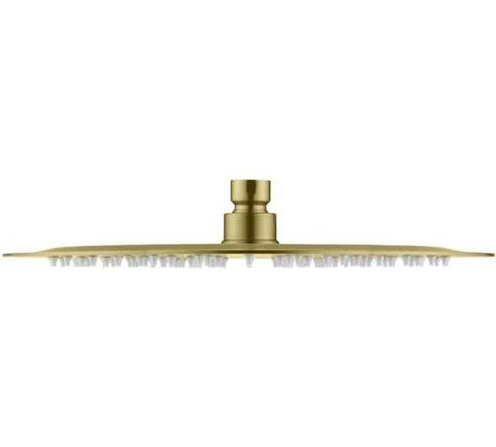 Круглый верхний душ AQUATEK AQ2075BG 300*2 мм, шлиф. золото 00000139833