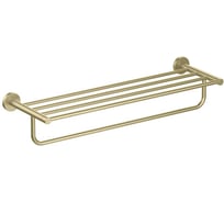 Полка для полотенец AQUATEK AQ4115BG ЕВРОПА, шлиф. золото 00000139870