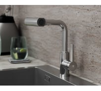 Смеситель для кухни с поворотной лейкой RUSH Tinos TI3732-17