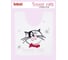 Коврик для туалета Tatkraft Funny Cats 55см х 60см Белый 18273 2