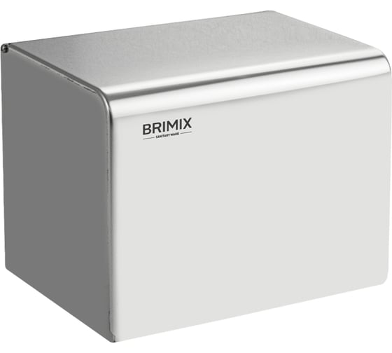 Держатель туалетной бумаги BRIMIX закрытый короб, хром 79908