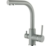 Смеситель для кухни AquaSanita Akvaduo 2663 202 alumetallic