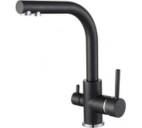 Смеситель для кухни AquaSanita Akvaduo 2663 601 black metallic