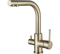 Смеситель для кухни AquaSanita Akvaduo 2663 002 nickel