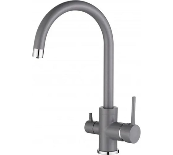 Смеситель для кухни AquaSanita Sabiaduo 2963 202 alumetallic 1