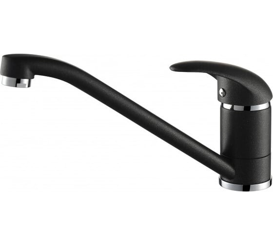 Смеситель для кухни AquaSanita Eko 2561 601 black metallic