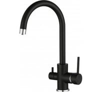 Смеситель для кухни AquaSanita Sabiaduo 2963 601 black metallic