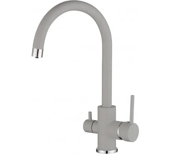 Смеситель для кухни AquaSanita Sabiaduo 2963 220 argent