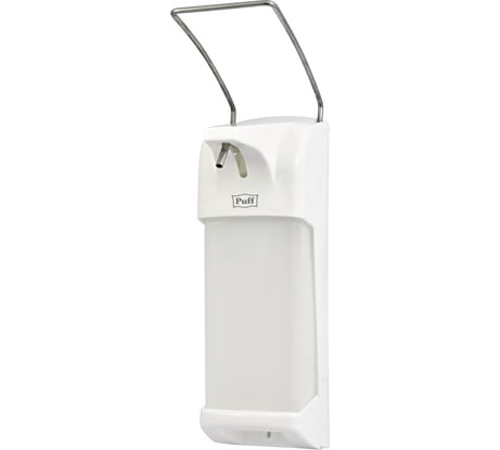 Локтевой дозатор для жидкого мыла и дез. растворов Puff 8194 1000 мл, пластиковый 1402.177