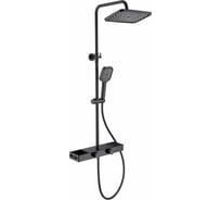 Душевая система с термостатом Wonzon & Woghand Черный матовый WW-B3552-MB