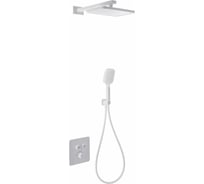 Душевая система с термостатом встраиваемая Wonzon & Woghand Белый матовый WW-B4003-MW