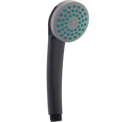 Лейка для душа СоюзКран 1 режим, 65 мм, черный 582-062