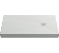 Литьевой поддон Creto Ares Essentia белый, 1200x700 1-0032