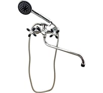 Смеситель для ванны Rainsberg с длинным изливом, двухвентильный R6023F-2