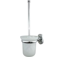 Настенный туалетный ерш Rainsberg металл/стекло, хром RG1110