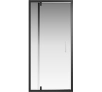 Распашная дверь Creto Astra 900 мм, прозрачная, черный профиль 121-WTW-900-C-B-6 260064