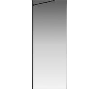 Боковое стекло Creto Tenta 800 мм, прозрачное, EASY CLEAN, черный профиль, 123-SP-800-C-B-8 260094