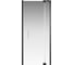 Распашная дверь Creto Tenta 900 мм, прозрачная, EASY CLEAN, черный профиль, 123-WTW-90-C-B-8 260089 1