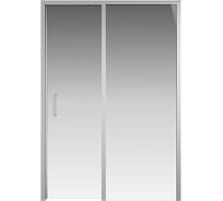 Раздвижная дверь Creto Nota 1400 мм, прозрачная, EASY CLEAN, профиль хром 122-WTW-140-C-CH-6 260072