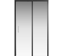 Раздвижная дверь Creto Nota 1200 мм, прозрачная, EASY CLEAN, черный профиль 122-WTW-120-C-B-6 260076