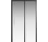 Раздвижная дверь Creto Nota 1200 мм, прозрачная, EASY CLEAN, черный профиль 122-WTW-120-C-B-6 260076 1