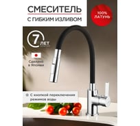 Смеситель для кухни с гибким изливом Tokito TOK-AIS-1016